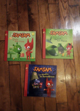 Lot de livre SamSam, merk: Bayard Jeunesse, staat: Heel goed, € 9,00, € 10,15 inclusief Kopersbescherming