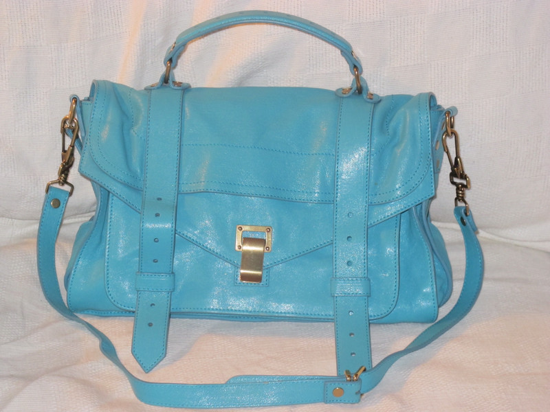 sac Proenza Schouler PS1 M DIUM turquoise NEUF Vinted