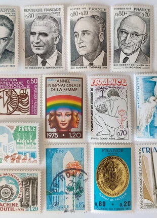 Sublime lot de 51 timbres français années 1975-1978 Neufs sans charnière Excellent état, état: Neuf avec étiquette, 34,90 €, 37,35 € Protection acheteurs incluse