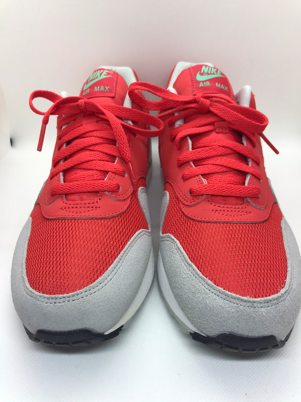 Nike Air Max 1 Essential Daring Red Grey Mist NEU Vinted