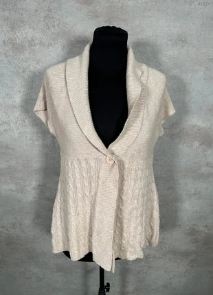 Veste Torsadé Vintage Cable Knit Hiver like love beige maille chaude col shawl taille L, marque: Vintage Dressing, état: Très bon état, taille: L / 40 / 12, 10,80 €, 12,04 € Protection acheteurs (Pro) incluse