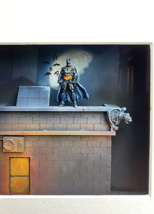 Batman 3d Diorama, marca: Knight models, estado: Bueno, 130,00 €, 137,20 € Protección al comprador incluida