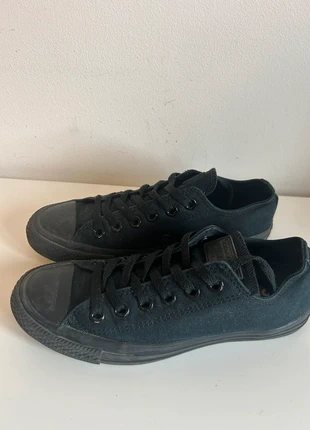 Converse All Star Chuck Taylor Low Triple Black Canvas Trainers UK 5 / EU 37.5, brand: Converse, condition: Very good, size: 5, £14.50, £15.93 includes Buyer Protection