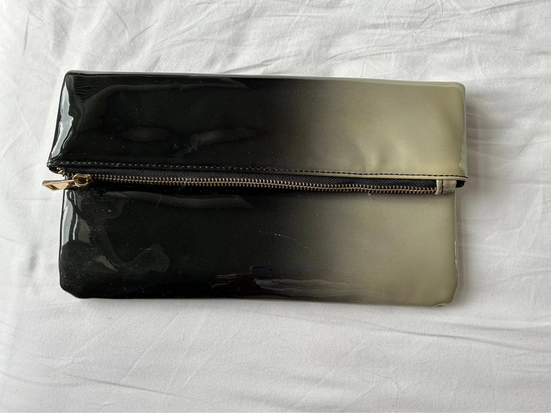 Head over Heels by Dune foldover clutch handbag