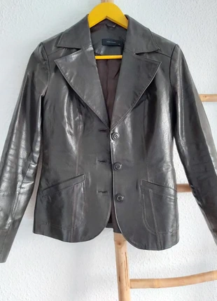 Blazer 100% cuero, merk: Vero Moda, staat: Heel goed, maat: M / 38 / 10, € 45,00, € 47,95 inclusief Kopersbescherming