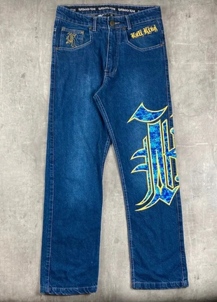 Jean Hip Hop Kali King Bleu Y2K Vintage, brand: KALI KING, condition: Good, size: W32, €39.99, €42.69 includes Buyer Protection Pro