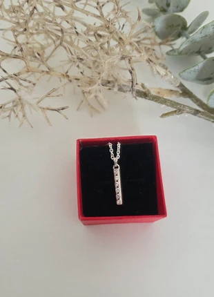 Coach zilvere ketting met zirkonia 40cm + 5cm, marque: Coach, état: Neuf sans étiquette, 14,95 €, 16,40 € Protection acheteurs incluse