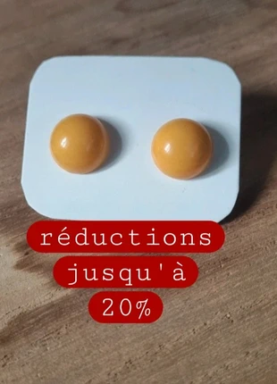 Boucle d'oreilles jaune, estado: Nuevo sin etiquetas, 2,00 €, 2,80 € Protección al comprador incluida