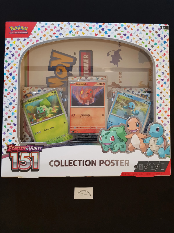 Coffret Pokémon Collection Poster EV 151