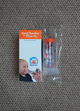 AeroChamber Plus - Flow-Vu, merk: Aero, staat: Nieuw met prijskaartje, maat: Universeel, € 17,50, € 19,08 inclusief Kopersbescherming