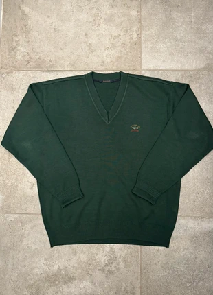 Y2K Vintage Paul & Shark Wool Sweater - Made in Italy Classic (Taglia L), merk: Paul & Shark, staat: Heel goed, maat: L, € 35,00, € 37,45 inclusief Kopersbescherming