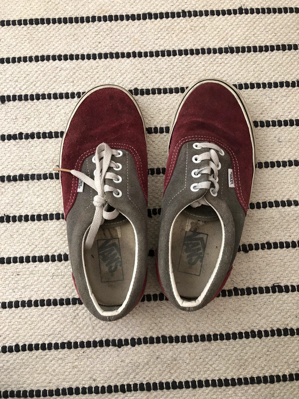 Vans era sales cuir