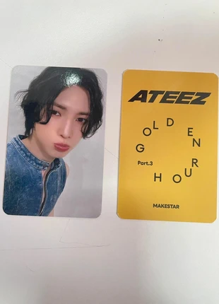 Ateez golden hour part 3 POB makestar Yoesang, condition: Very good, €12.00, €13.30 includes Buyer Protection
