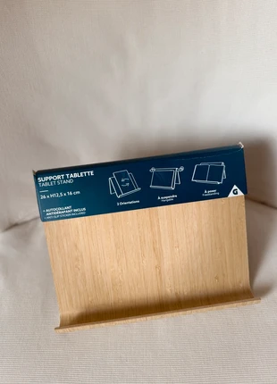 Support pour tablette en bois - neuf avec étiquette, merk: IKEA, staat: Nieuw met prijskaartje, € 9,00, € 10,15 inclusief Kopersbescherming