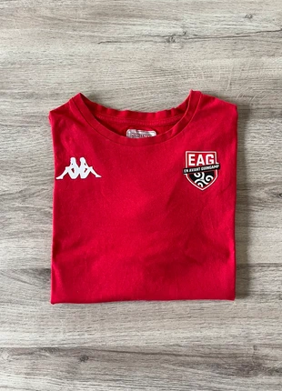 Tee-shirt Guingamp - Rouge - Taille M, merk: Kappa, staat: Heel goed, maat: M, € 10,00, € 11,20 inclusief Kopersbescherming