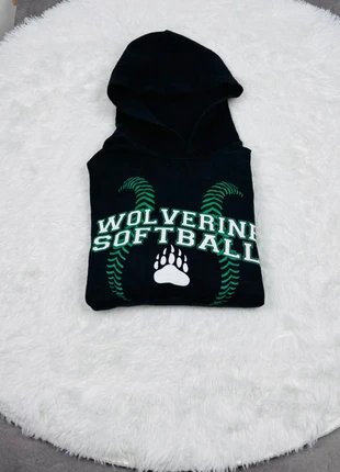 Sweat à capuche Wolverine Softball – Style sportif et vintage ! 🏆, brand: Vintage Dressing, condition: Very good, size: S, €15.00, €16.45 includes Buyer Protection