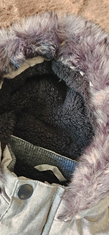 Manteau très chaud bébé garçon primark moltoné 3/6mois - photo numéro 3