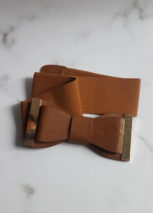 Ceinture marron avec nœud, condizioni: Ottime, €2.00, €2.80 include la Protezione acquisti