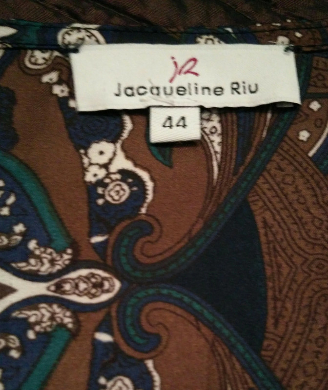 Très jolie blouse bohème satinée Jacqueline Riu 2