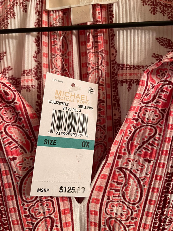 Michael kors paisley print dress sales