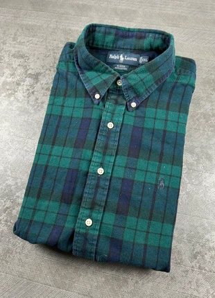 Chemise Ralph Lauren à carreaux verts et bleus – Taille XXL, marque: Ralph Lauren, état: Très bon état, taille: XXL, 29,00 €, 31,15 € Protection acheteurs (Pro) incluse