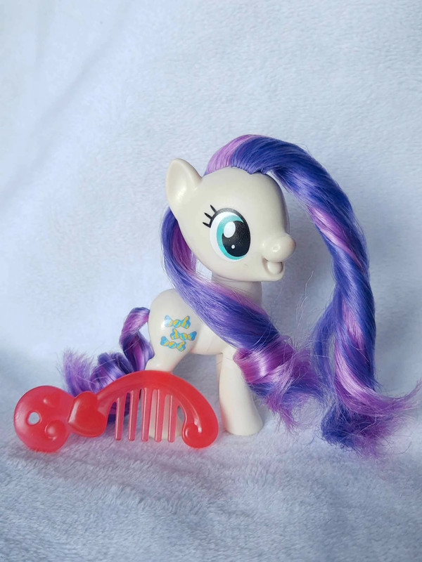 My Little Pony G4 Movie kucyk do czesania Bon Bon / Sweetie Drops z grzebieniem 1