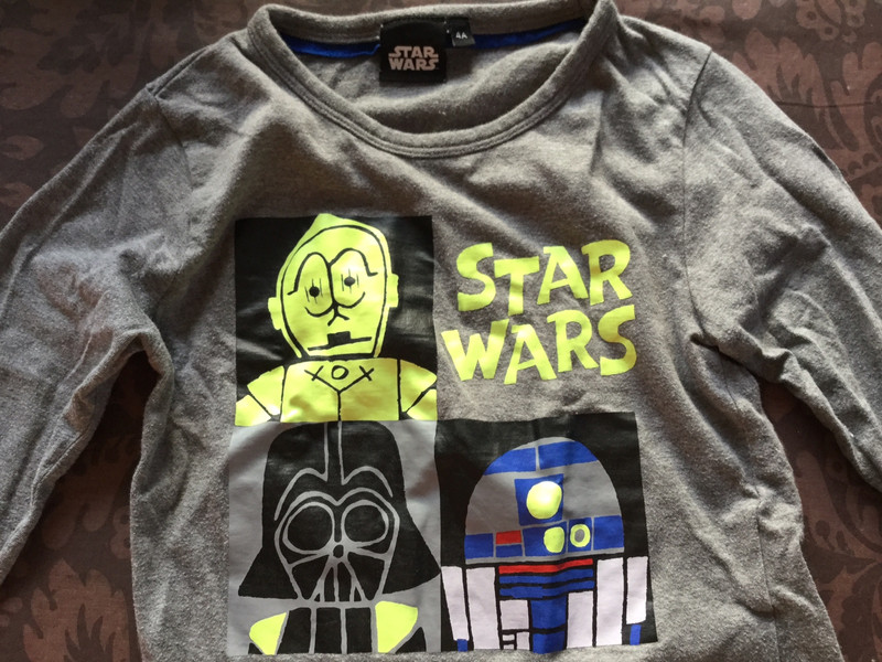T-shirt manches longues Star Wars 4 ans  2