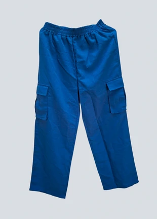Pantalon cargo bleu électrique - neuf - taille 38/M - coupe droite, brand: Shein, condition: Very good, size: M / 38 / 10, €8.90, €10.05 includes Buyer Protection