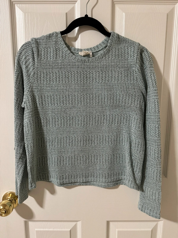 Blue Knit Sweater in L by One Clothing 1