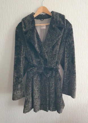 Vintage 'teddy' coat, merk: Betty Barclay, staat: Goed, maat: XL / 42 / 14, € 25,00, € 26,95 inclusief Kopersbescherming