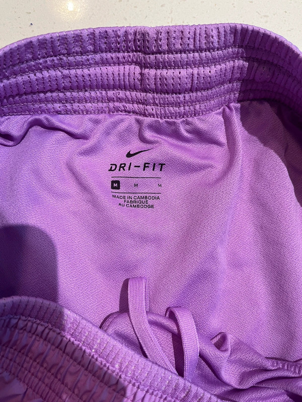 Nike Purple Running Shorts Size Medium 4