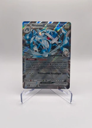 Métalosse EX de Pierre - 145/182 - Rivalités Destinées - EV10, marke: Pokémon, zustand: Neu, 3,00 €, 3,85 € inklusive Vinted-Käuferschutz