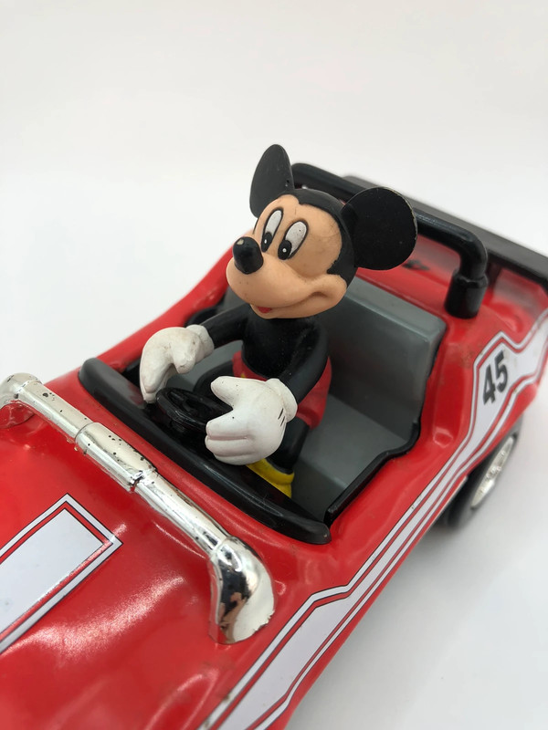 Mickey mouse race car toy shop