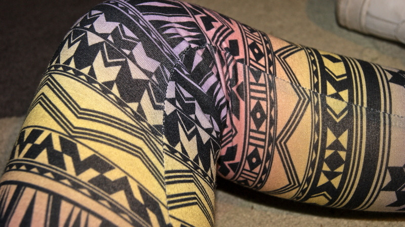 Legging coloré aztéque 3