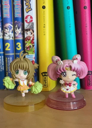 Lot 2 Mini Figurines Anime, état: Très bon état, taille: Prématuré, jusqu'à 44cm, 7,00 €, 8,05 € Protection acheteurs incluse