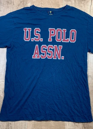 Tee-shirt / US Polo Assn / S / Campus style & logo craquelé / AA056, marque: U.S. Polo Assn., état: Bon état, taille: S, 3,00 €, 3,85 € Protection acheteurs incluse