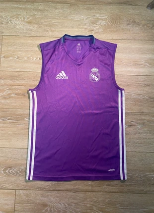Maillot training Real Madrid 2016/17 violet – XS (saison historique CR7), marque: adidas, état: Très bon état, taille: XS, 10,00 €, 11,20 € Protection acheteurs incluse