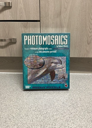 New & Sealed Photomosaics “Dolphin” By Robert Silvers 1000 Piece Jigsaw Puzzle, brand: BV leisure, condition: New with tags, £3.00, £3.85 includes Buyer Protection Pro