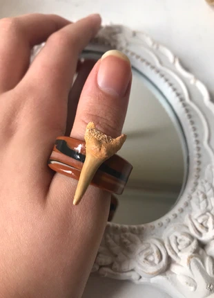 Chunky ring , marca: Handmade, estado: Muy bueno, tamaño: 21 mm Ø / 27, 3,00 €, 3,85 € Protección al comprador incluida