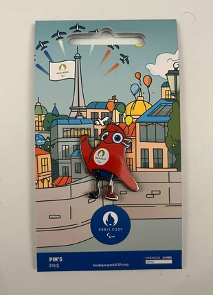 Pin’s Phryge Paralympique JO 2024, marke: jeux paralympiques, zustand: Neu, mit Etikett, 5,00 €, 5,95 € inklusive Vinted-Käuferschutz