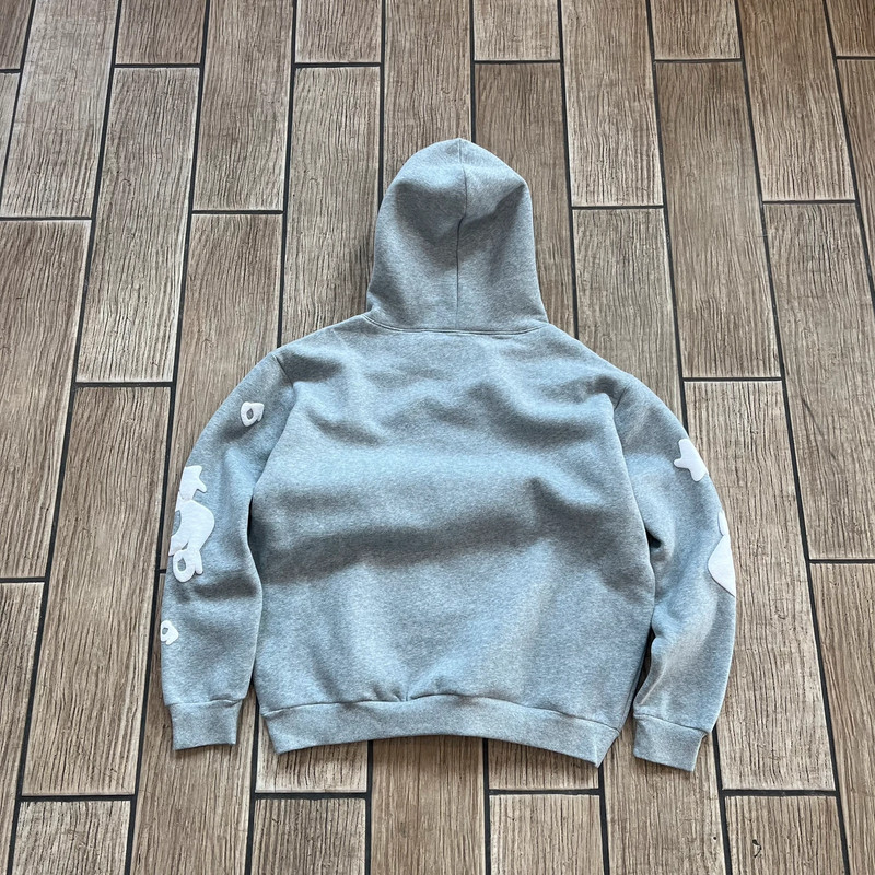 Sp5der Beluga Hoodie Grey 2