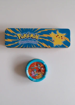 Lot de 2 boîtes métal Pokémon et Digimon Vintage, marque: Pokémon, état: Très bon état, taille: Taille unique, 17,00 €, 18,55 € Protection acheteurs incluse