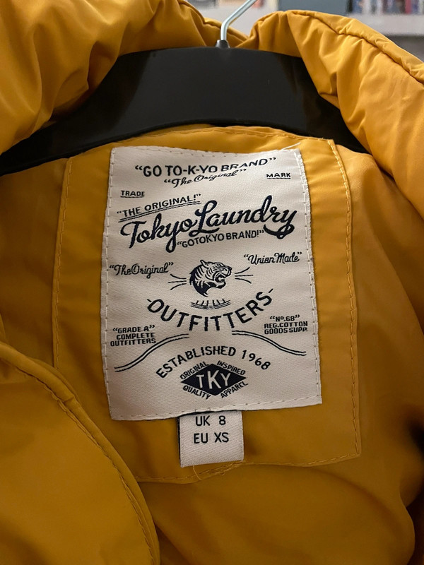 Tokyo laundry clearance jacket yellow