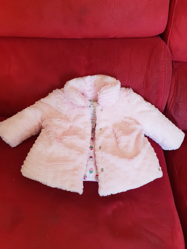 Veste Kenzo Kids Rose Clair Bebe 6 Mois 67cm Vinted