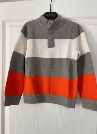 Pull léger Orchestra 6 ans - Blanc/Orange/Gris - jamais porté, marque: Orchestra, état: Neuf sans étiquette, taille: 6 ans / 116 cm, 4,00 €, 4,90 € Protection acheteurs incluse