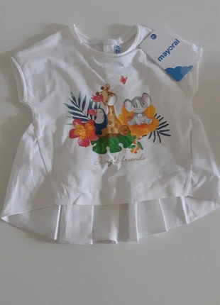 Tunique mayoral neuve, marca: Mayoral, estado: Novo com etiquetas, tamanho: 9-12 meses / 74 cm, €4.00, €4.90 inclui Proteção do Comprador