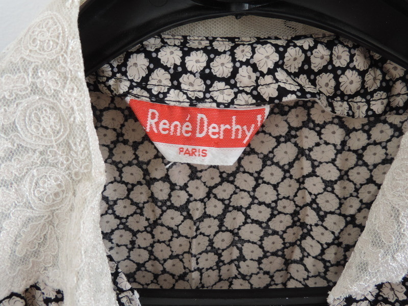 Robe printanière René Derhy motif fleuri 3