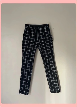 Pantalon pied de poule  Zara taille xs en viscose, marca: Zara, estado: Muy bueno, tamaño: XS / 34 / 6, 6,00 €, 7,00 € Protección al comprador incluida
