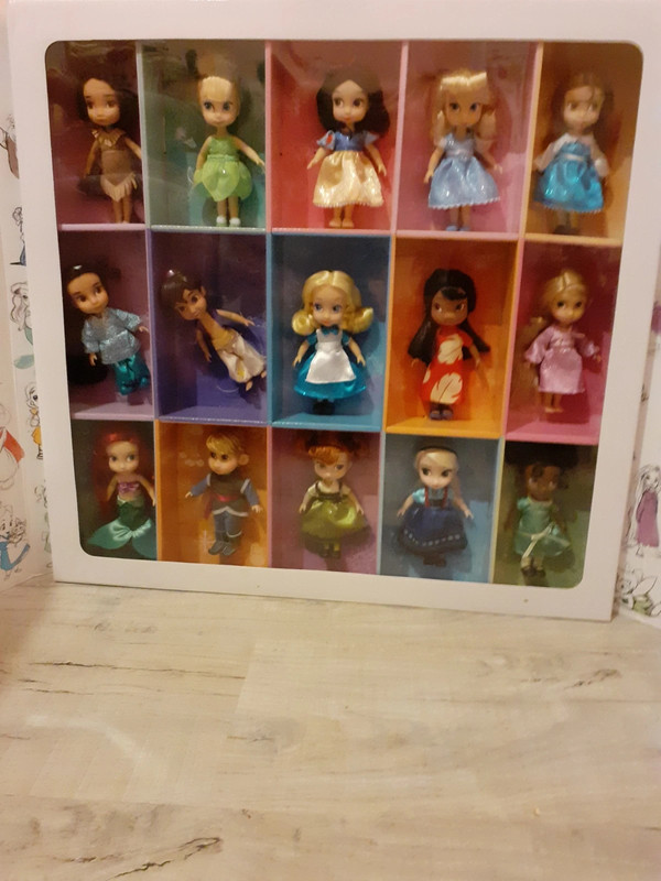 Coffrets de mini poupée animator Disney