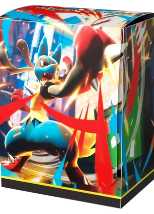 Pokémon center mega brave deck case méga Lucario, marke: Pokémon, zustand: Sehr gut, 6,00 €, 7,00 € inklusive Vinted-Käuferschutz